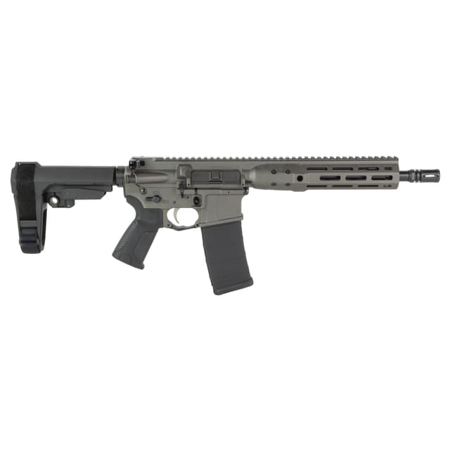 LWRCI IC-DI 5.56 NATO 10.5in 30rd Tungsten Gray SBA3 Brace MLOK