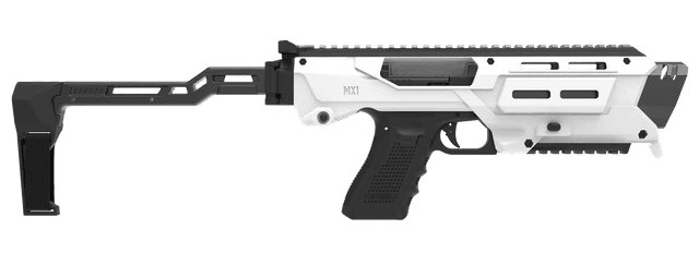 Meta Tactical Mx-1 Conversion Kit Glock 3/4/5 White Aluminum Stock