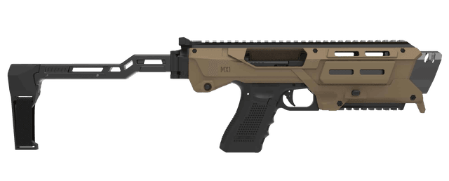 Meta Tactical MX1 Glock Conversion Kit Tan Polymer Stock 70plus Models