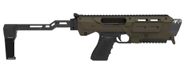 Meta Tactical Mx-1 Glock Conversion Kit Od Green Aluminum Stock