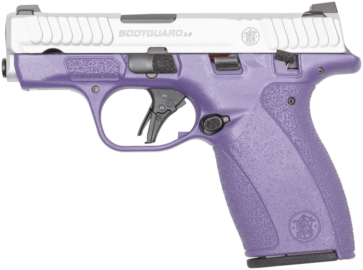 Smith & Wesson Bodyguard 2.0 380 ACP 2.75 in 12 Rounds Purple Satin Aluminum