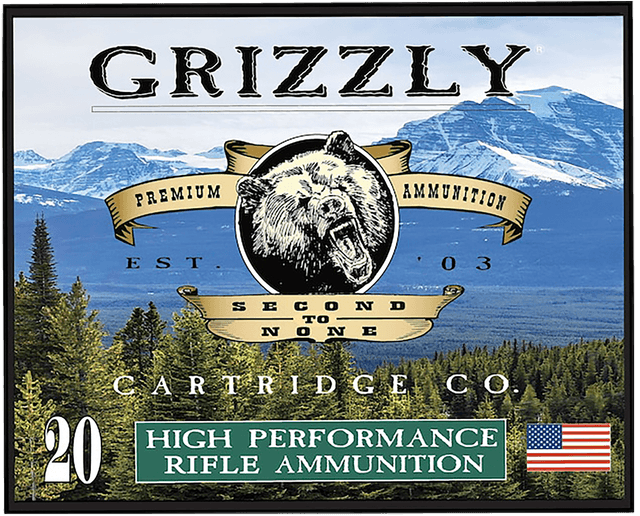 Grizzly Ammo GC357M15 357Mag 148gr Full Metal Jacket Flat Point 20 Per Box/10 Case