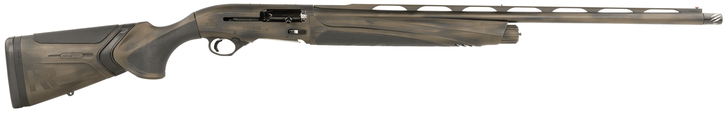 Rob Roberts Gun Works SS590RR Beretta A400 12 Gauge Hidden Lake Distressed Cerakote Vent Rib Barrel & Receiver, Hidden Lake Fixed Stock,