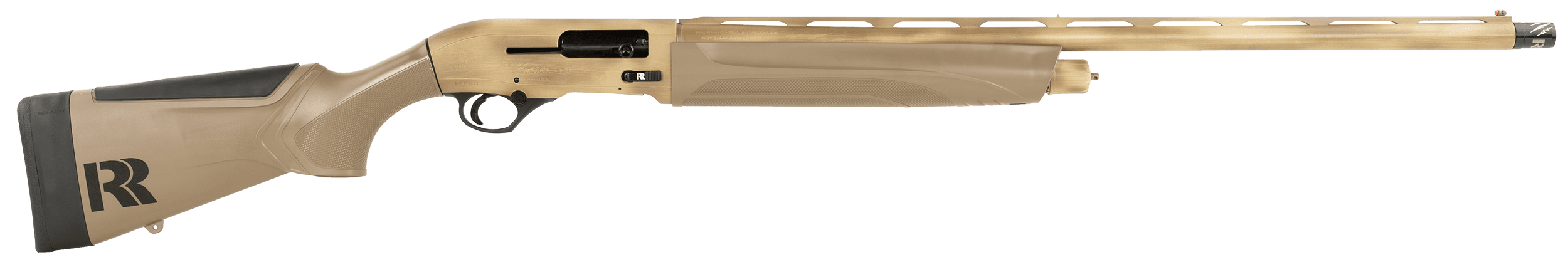 Rob Roberts Gun Works SS595RR Beretta A300 12 Gauge Ricefield Distressed Cerakote Vent Rib Barrel & Receiver, Ricefield Fixed Stock,