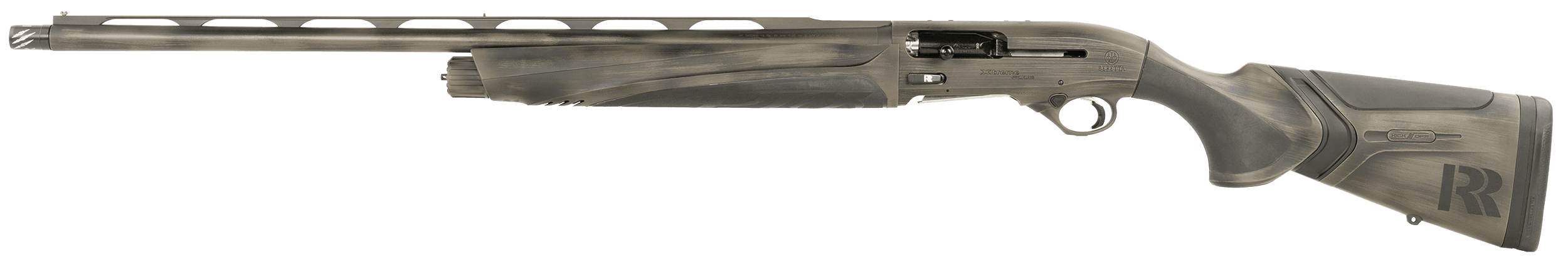 Rob Roberts Gun Works SS592RR Beretta A400 12 Gauge Duck Boat Drab Vent Rib Barrel & Receiver, Duck Boat Drab Fixed Stock, Left Hand