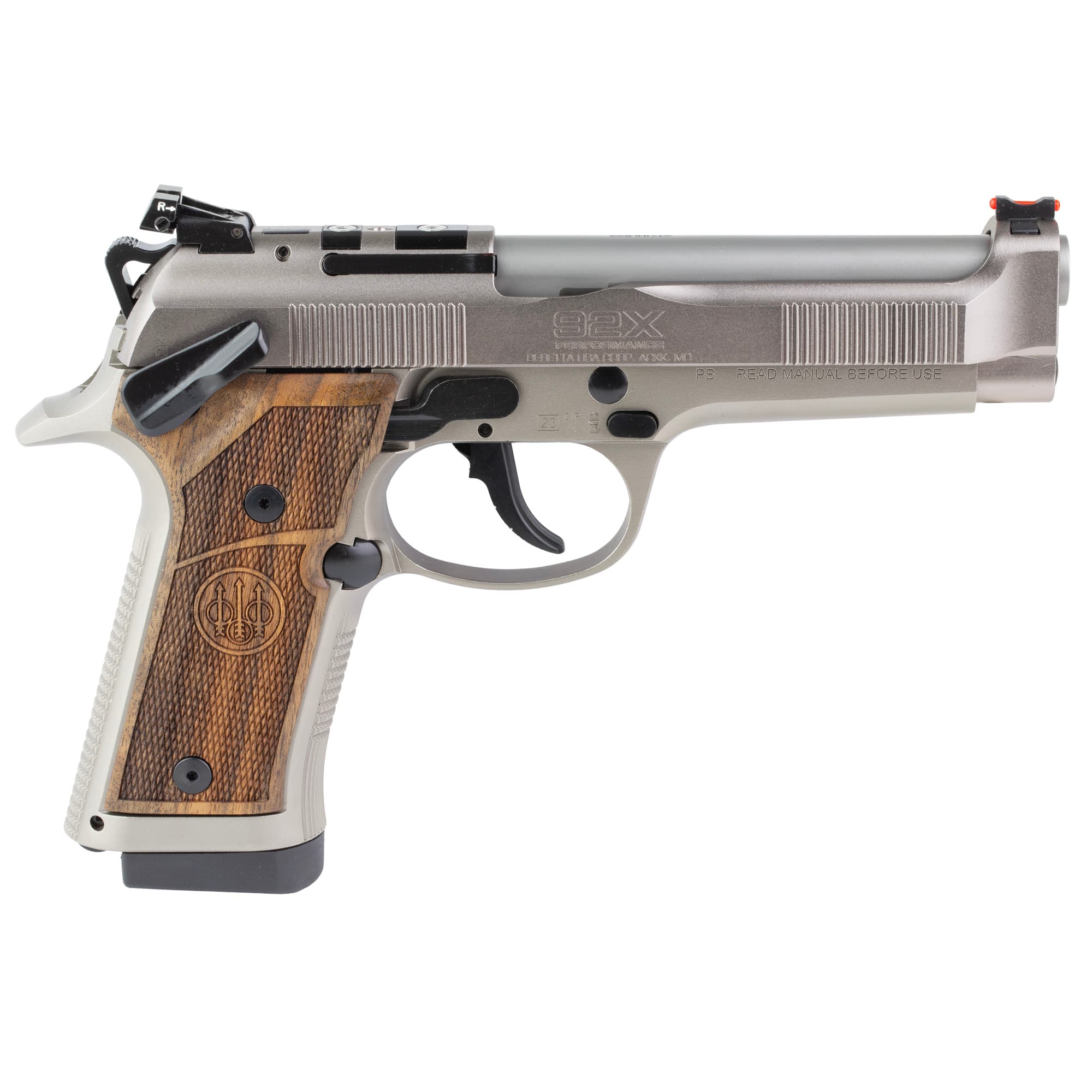 Beretta 92x Performance Defensive 9mm Luger 4.7in 15-Round OR Finish