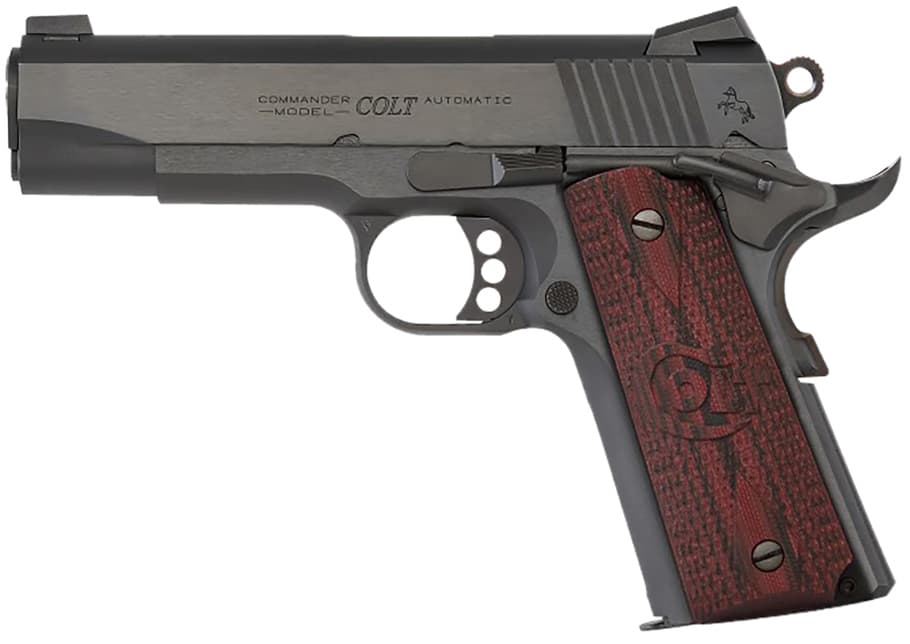 Colt Combat Commander 38 Super 4.25in 9 Rounds Blued