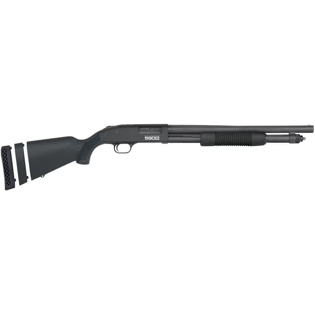 Mossberg 590S Shotgun 12 Gauge 18.5 Inch 9 Rounds Matte Blue Optic-Ready