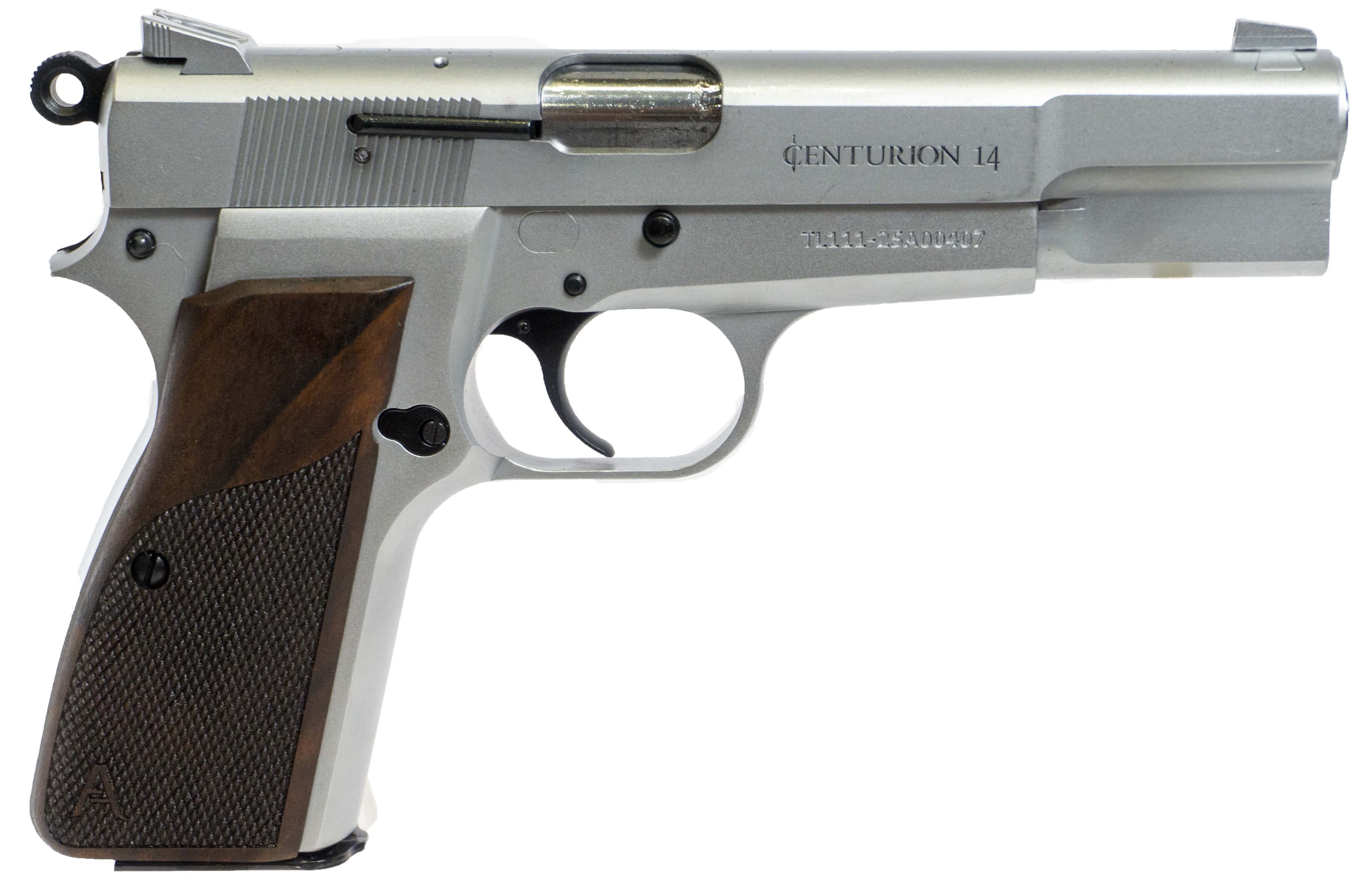 Century Arms Centurion 14 9mm Luger 4.66 in Barrel 15 Rounds Chrome Finish