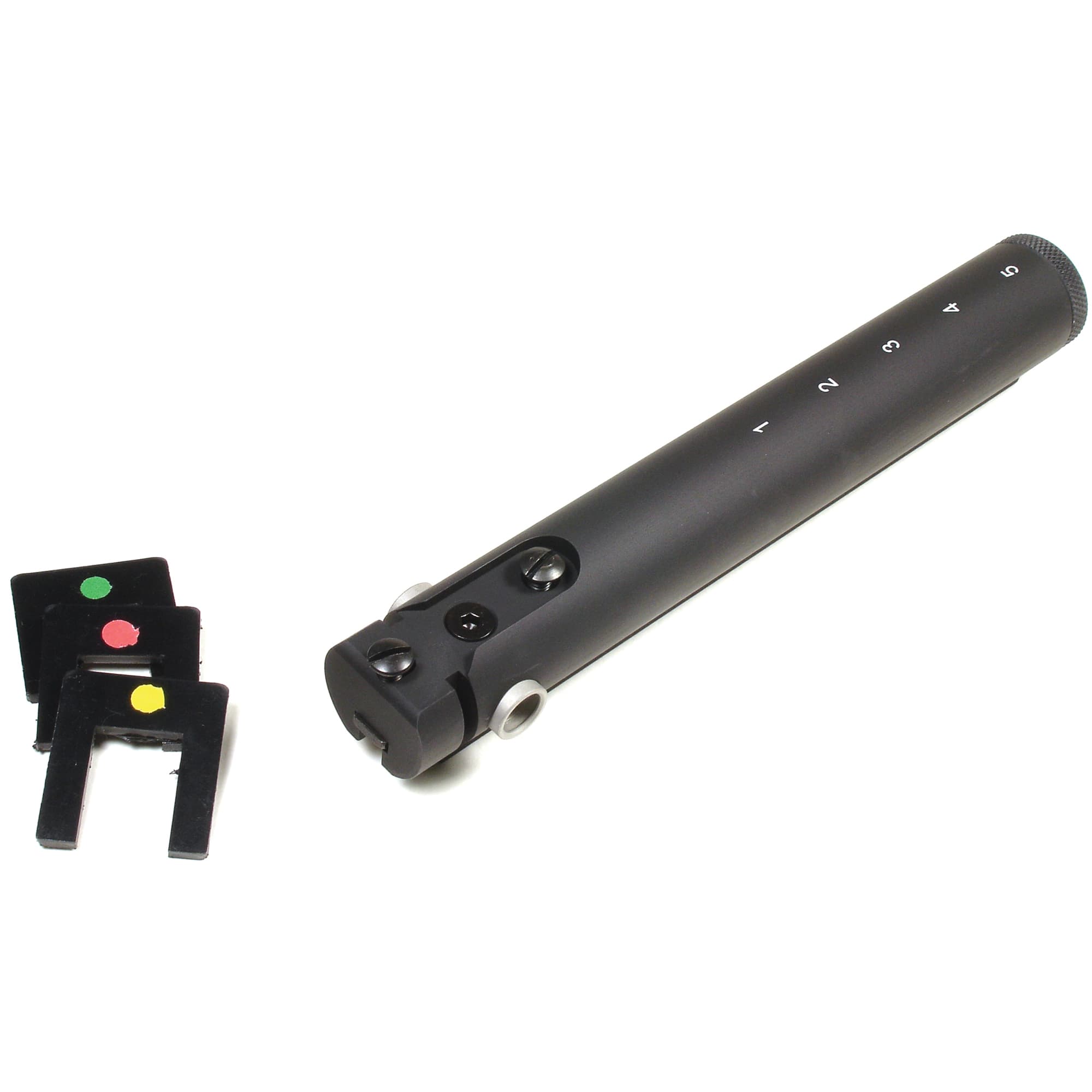 VLTOR Weapon Systems RE-47 5 Position Receiver Extn for Stamped AK and M4 Collapsible Stocks