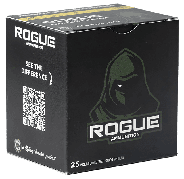 Rogue Ammunition RA-20-1-6S 20Gauge 3" 1oz 6Shot 25 Per Box/10 Case
