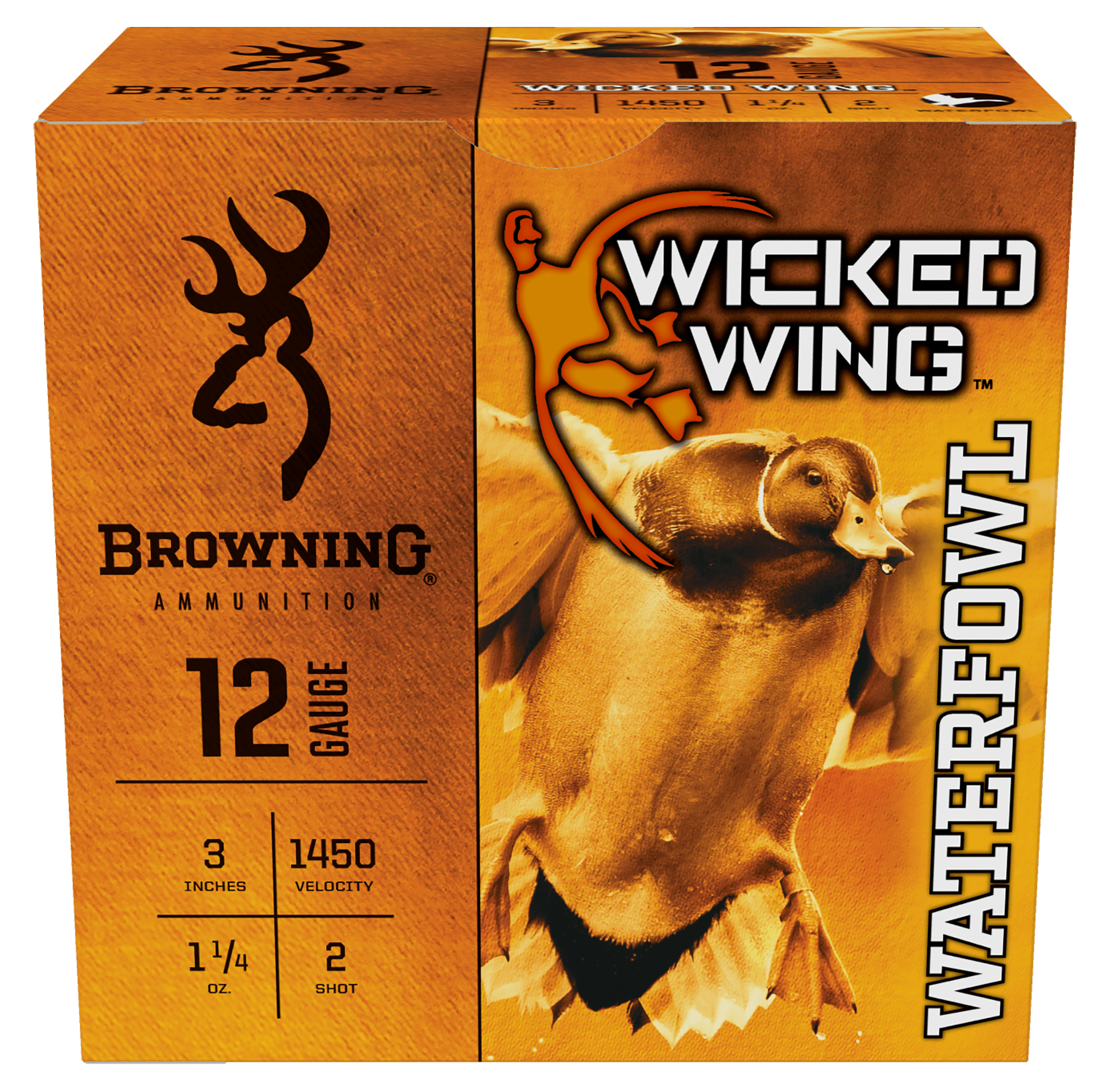 Browning Wicked Wing 12 Gauge Shot 1 1/4 oz 25 Rounds
