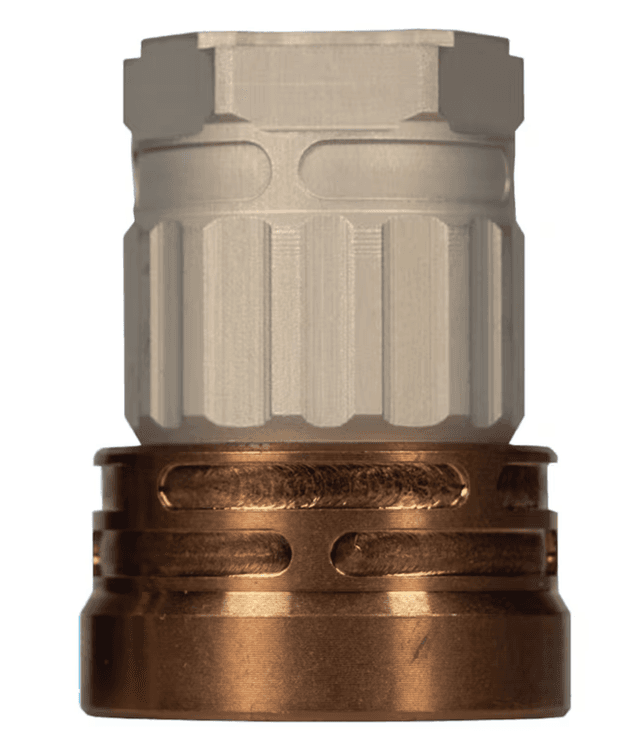 Q Llc Erector 9 Three Way Tri Lug Mount Clear Anodized