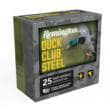 Remington, Duck Club Steel, 12 Gauge, BB shot, one and one quarter ounce, 25 Rounds