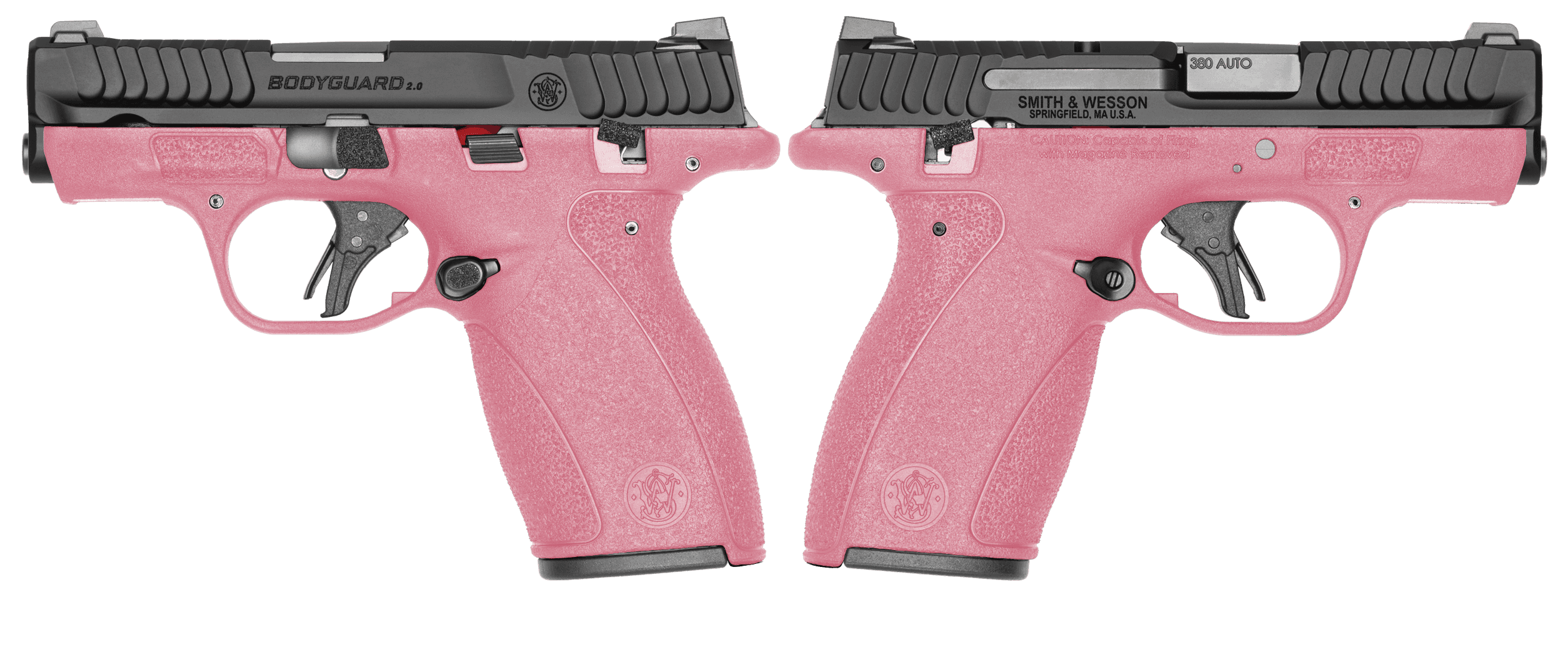 Smith & Wesson Bodyguard 2.0 380 ACP 2.75" 10rd Pink Sherbet Pistol