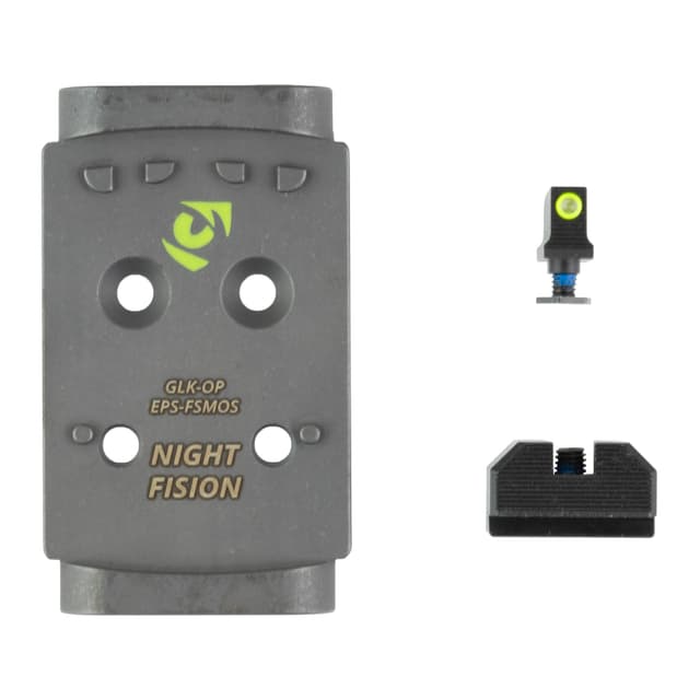 Night Fision NF Plate NS EPS Fits Glock FS MOS with Tritium Front Sight