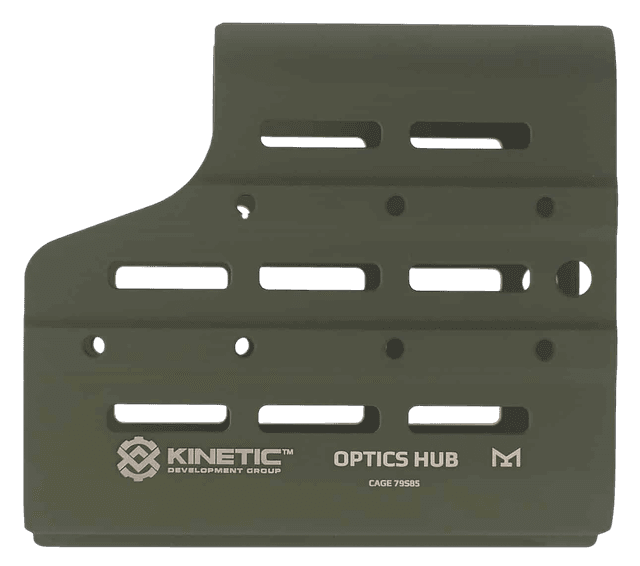Kinetic Development Group MSH5-113 Optics Hub Spotting SCP Case Green for Optics and Spotting Scopes