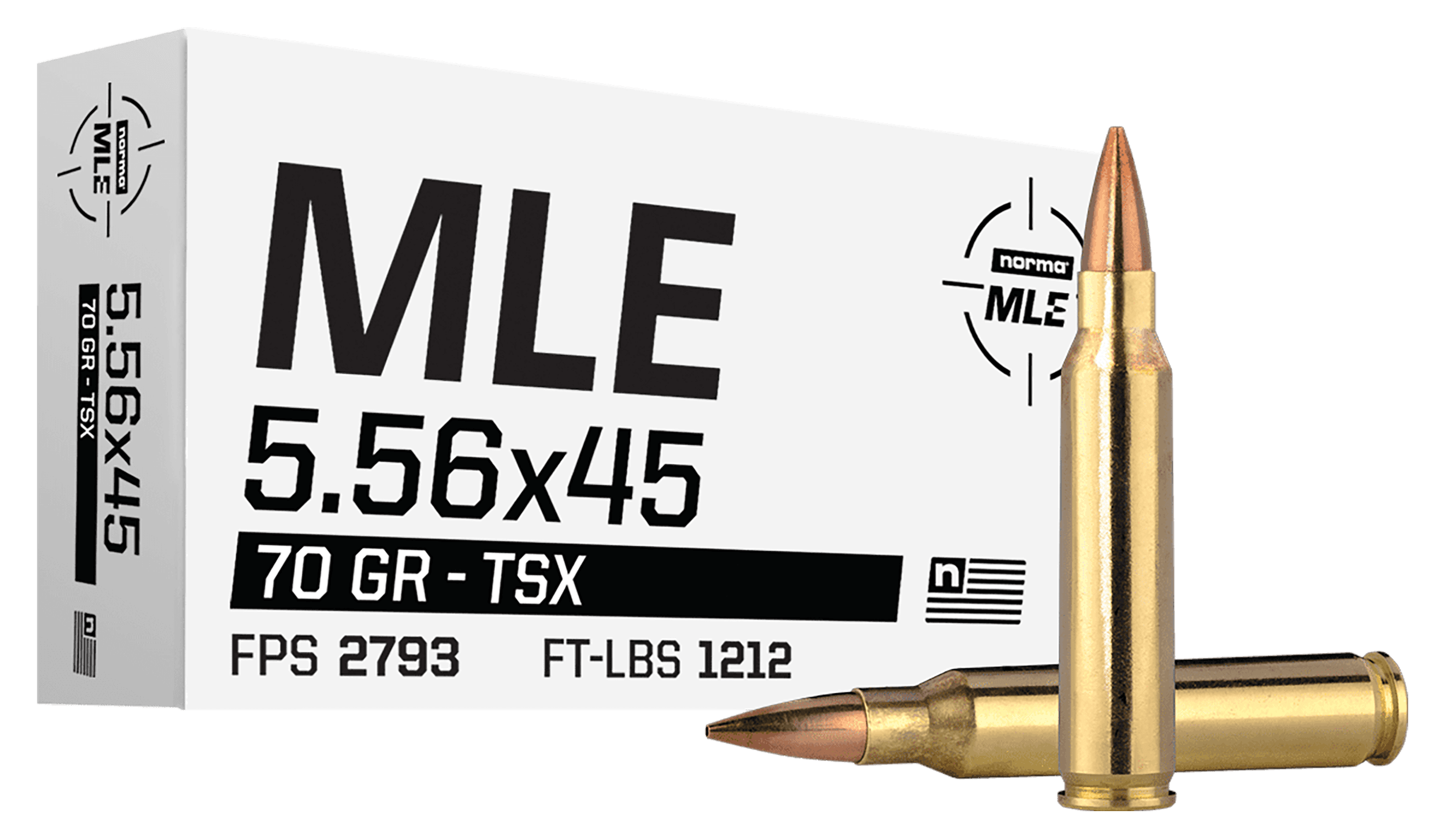 Norma Bondstrike 5.56 NATO 70gr 20ct Box