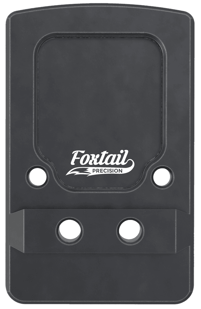 Foxtail Precision 100013 Rear Sight Dovetail Optic Adapter Plate Non Mos Glock Rmr Sro Holosun Footprint