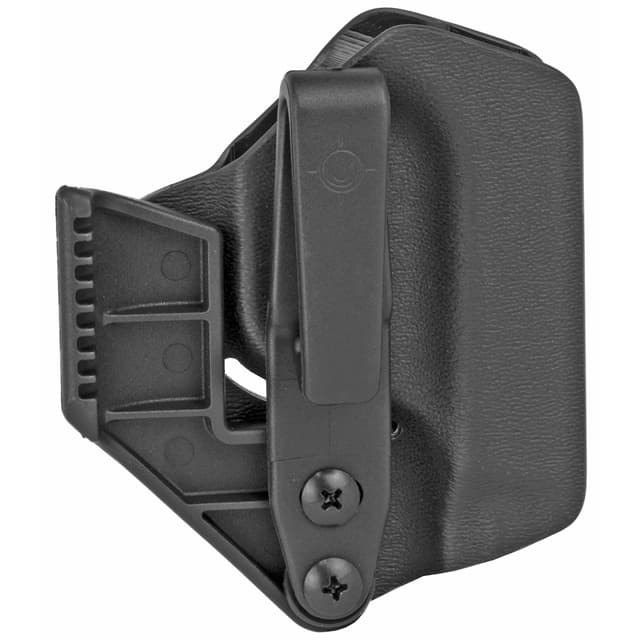Mission First Tactical H2SWSHAIWBM Minimalist Holster IWB Black Polymer Belt Clip Fits S&W M&P Shield 2.0 9/40/Shield Plus/Shield 1.0 9/40 Ambidextrous