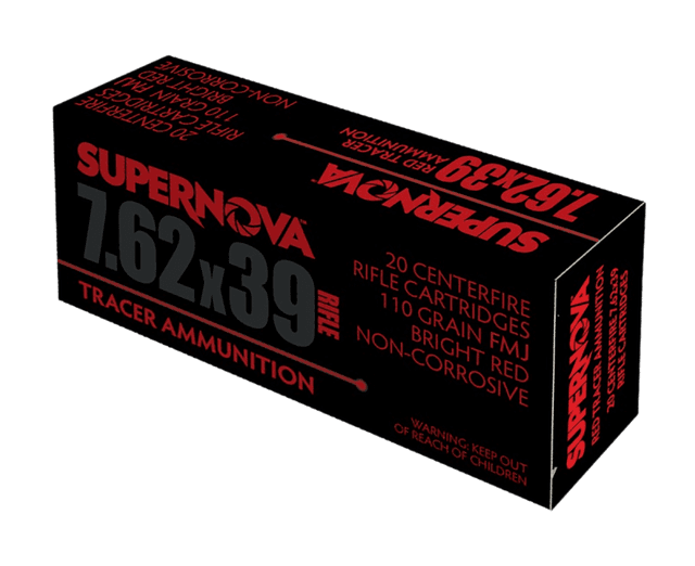 Piney Mountain Supernova 7.62mm Full Metal Jacket 124 Grain 20 Rounds