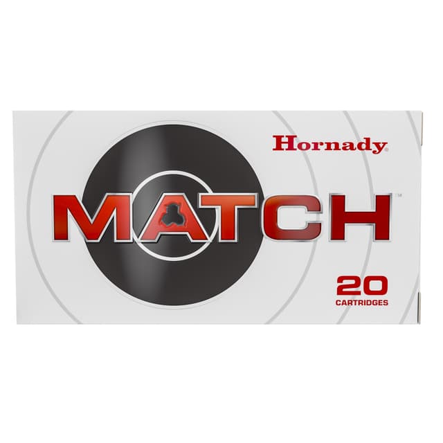 Hornady Match Rifle 22 Creedmoor Eld Match 80 Grain 20 Rounds