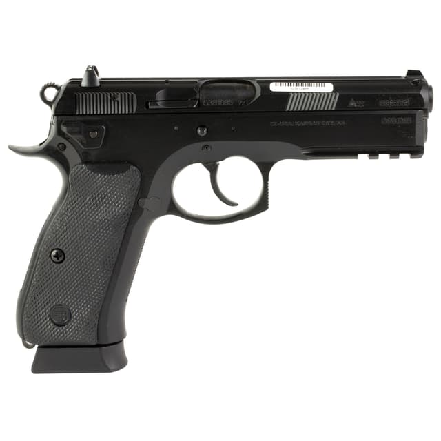 Cz 75 Sp-01 Tactical, 9mm Luger, 4.6 in, 19+1, Nitride Barrel Polycoat Frame