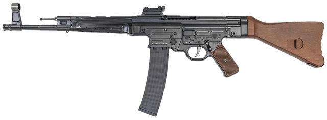 Blue Line Solutions Mauser Rimfire STG-44 22 Long Rifle 16.50" 25+1 Natural Wood