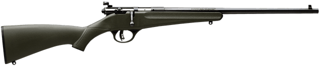 Savage Rascal 22 Long Rifle 16.1 inches 1 round Green Synthetic Blued