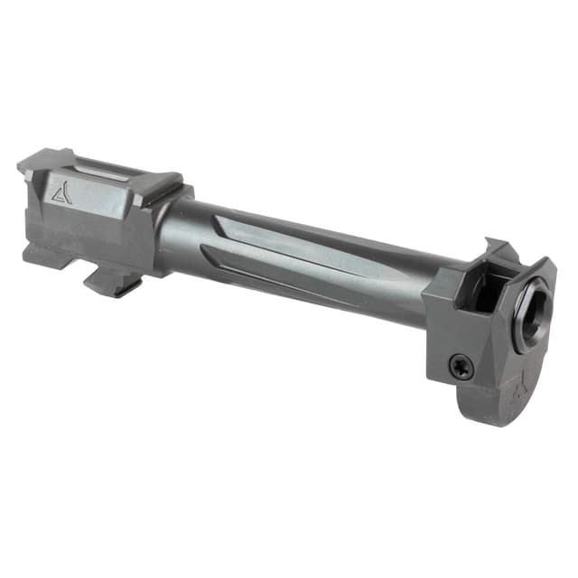 Radian Weapons G19G5ILRN Ramjet & Afterburner Combo 9mm Luger Compatible w/Glock 19 Gen5, Fluted Black Stainless Steel