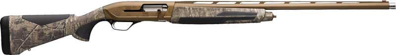 Browning Maxus II 12 Gauge 28in 4rd Burnt Bronze Cerakote Realtree Timber