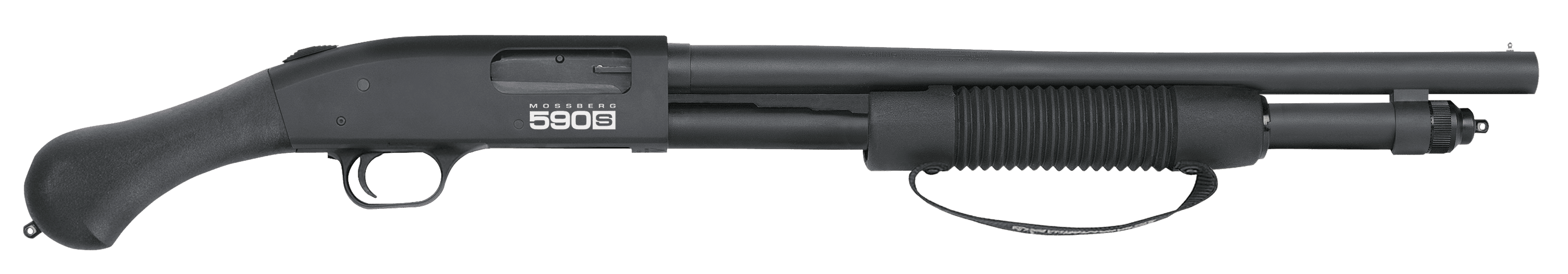 Mossberg 590s Shockwave 12 Gauge 18.5 in 10+1 Matte Blue/Black Raptor Grip