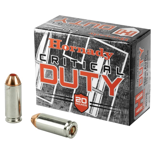 Hornady Critical Duty Handgun Ammo 10mm 175 gr. Flexlock 25 rd.