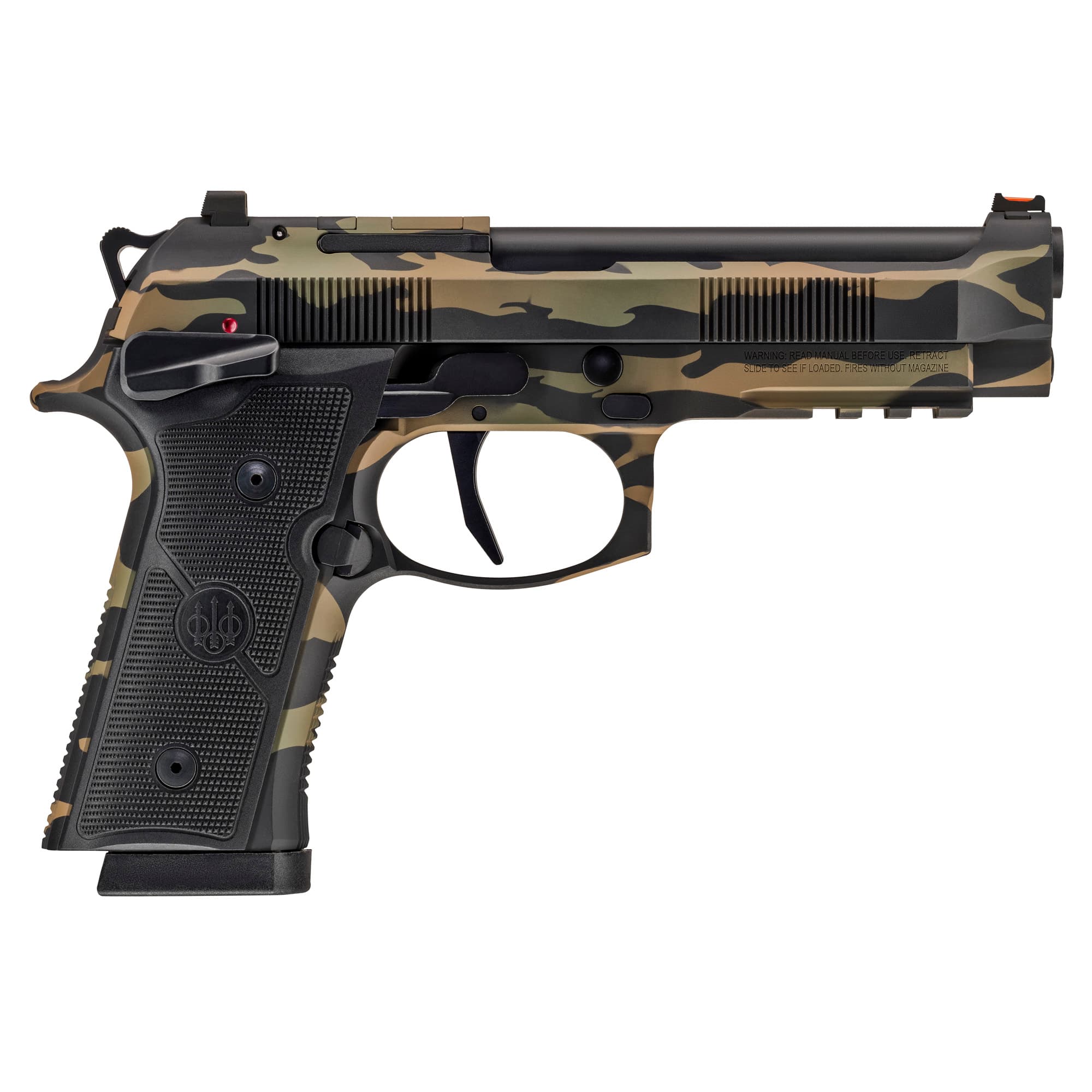 Beretta 92Xi 9mm Luger 4.7 in 18 Rounds Tactical Chocolate Chip Camo