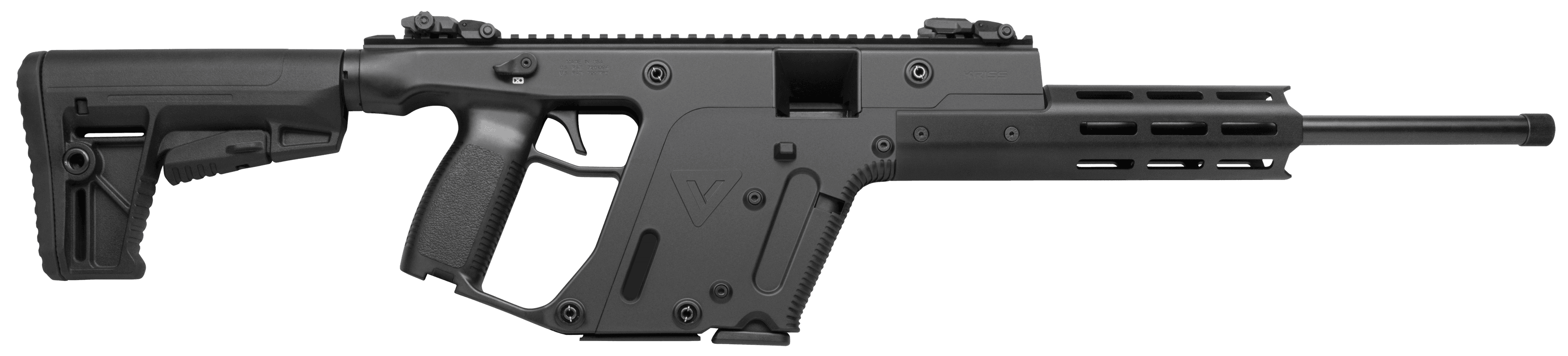 Kriss Vector CRB Gen2 22 Long Rifle 16" 10+1 Chrome Moly Barrel Black/Aluminum