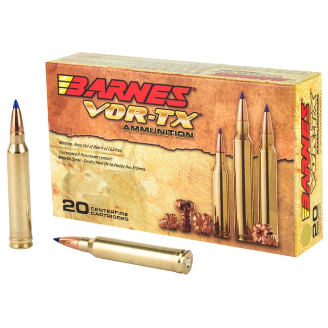 Barnes VOR-TX 300 Winchester Magnum TTSX Boat Tail 180 Grain 20 Rounds