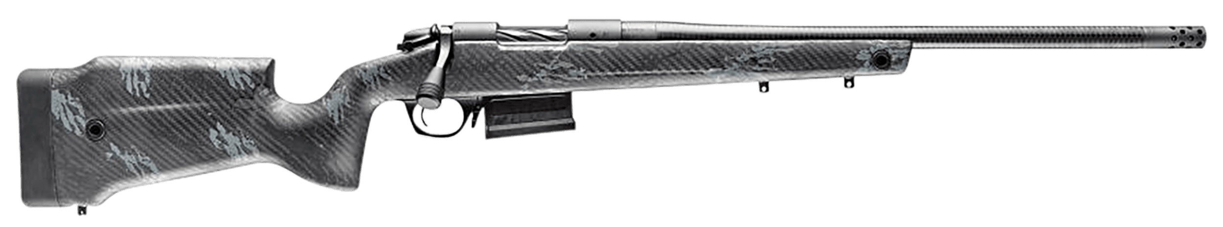 Bergara B-14 Carbon Crest 6.5 Creedmoor 20 in 5 rd Sniper Grey Cerakote
