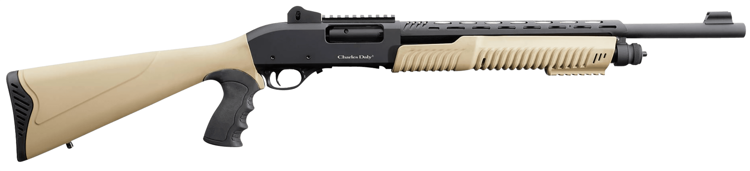 Charles Daly 301 12GA, 18.5in. Barrel, 5rd - FDE (930279)