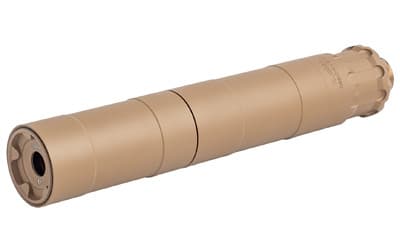 Rugged Obsidian9 ADAPT Modular Direct Thread Suppressor 9mm Luger - FDE