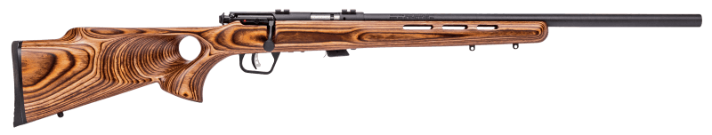 Savage Mark Ii Btv .22 Long Rifle 21 inch 5 round Blued Brown Laminate Thumbhole