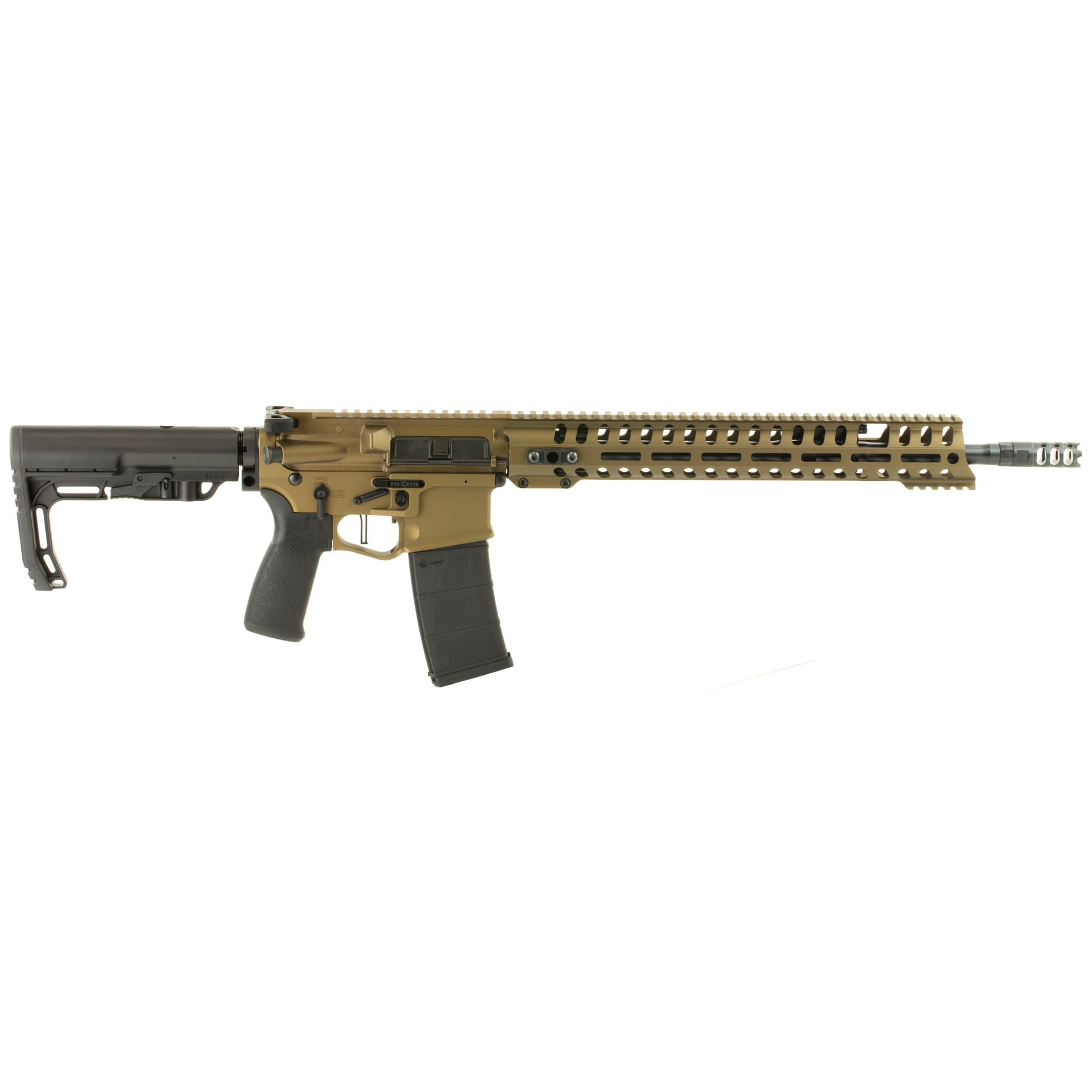 Patriot Ordnance Factory Renegade Plus 5.56x45mm NATO 16.5in 30rd Burnt Bronze