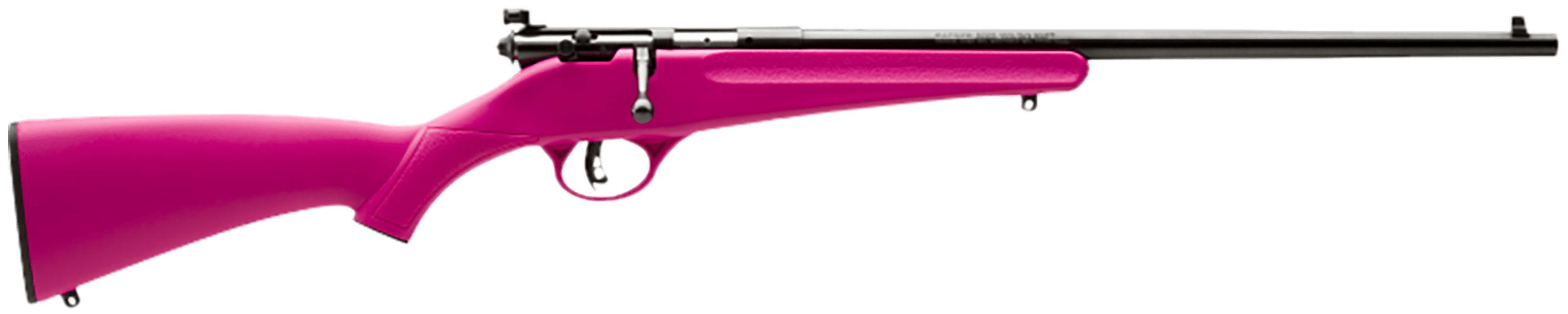 Savage Rascal Youth Rifle .22 Long Rifle 16.13 inch 1 round Pink Synthetic Right Hand
