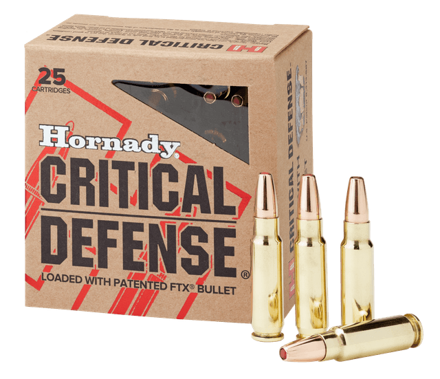 Hornady Critical Defense Pistol FTX 5.7x28mm FN Flex Tip 40 Grain 25 Rounds