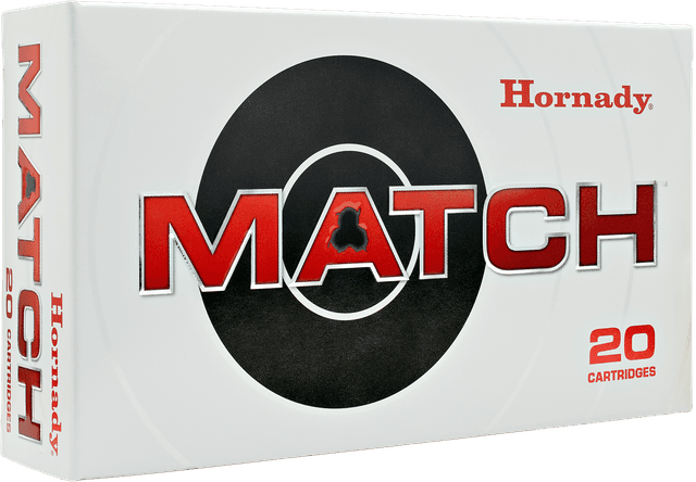 Hornady, Match Rifle Ammo, 6mm Arc, Extremely Low Drag-Match, 108 Grain, 20 Rounds