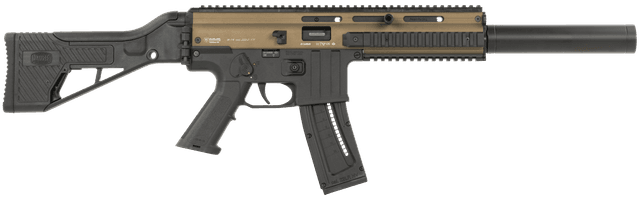 Blue Line Solutions Mauser M-15 SD 22 Long Rifle 16.50 Inch 22 Rounds Bronze Finish