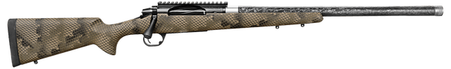 Proof Research 137581 Elevation 2.0 300 Win Mag 3+1 22" Carbon Fiber Match Grade Threaded Barrel, Picatinny Rail Receiver, Tactical Flat Dark Earth Fixed Carbon Fiber Stock,