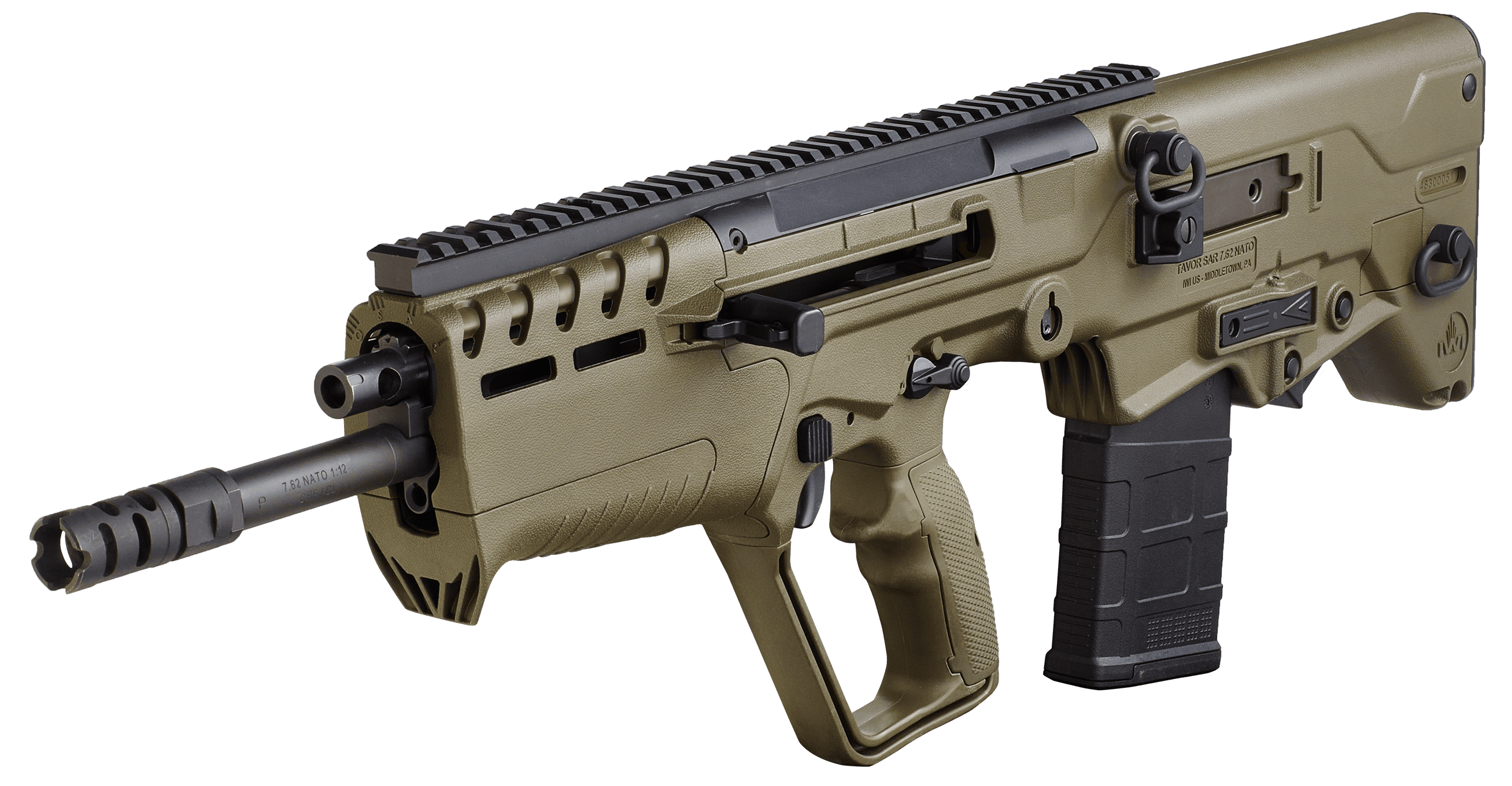 IWI Tavor 7 7.62x51mm NATO 16.5 in 20 Rounds OD Green