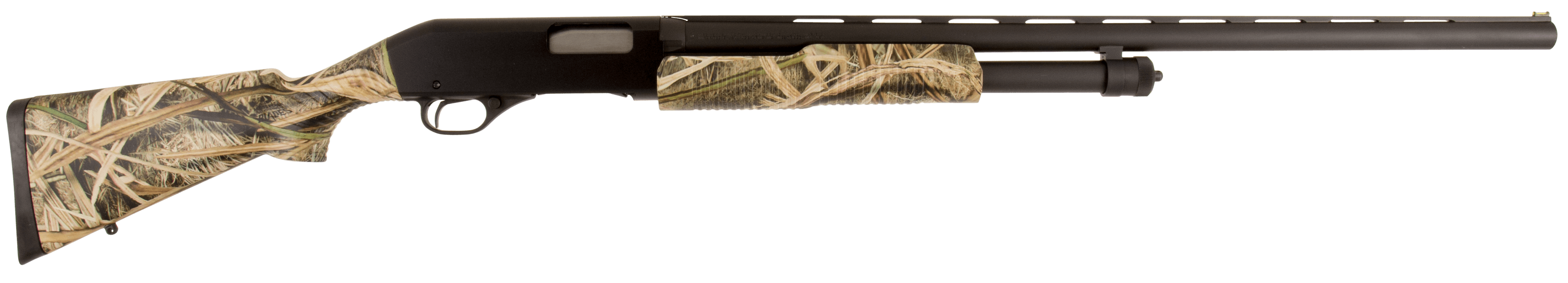 Savage Stevens 320 12 Gauge 28 inch 5 plus 1 Mossy Oak Shadow Grass Blades Camo