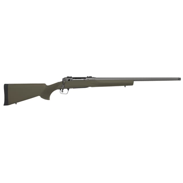 Savage 110 Trail Hunter 350 Legend 18 inch 4 Round Gray Cerakote OD Green Hogue