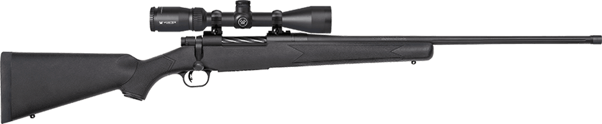 Mossberg Patriot 300 Winchester Magnum 24 in 3 Round Synthetic Blued Right Hand